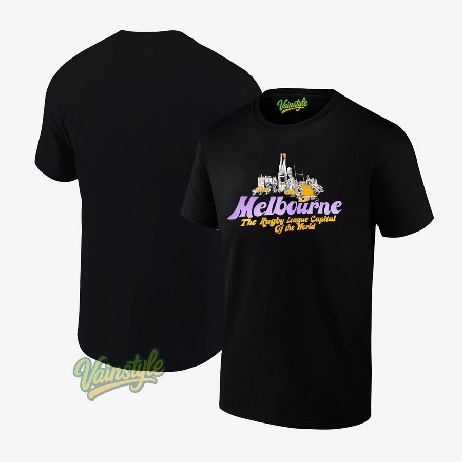 Melbourne The Rugby League Capital Of The World T-Shirt Melbourne The Rugby League Capital Of The World T-Shirt