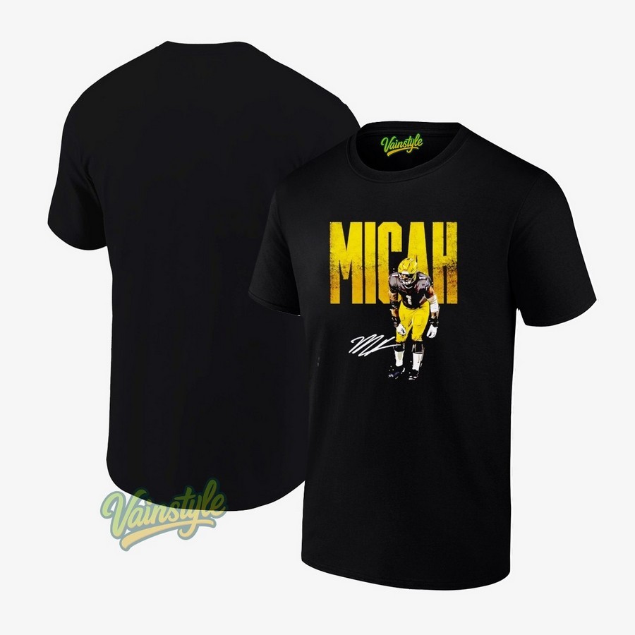 Micah Parsons Green Bay Packers Signatue Player Logo T-Shirt