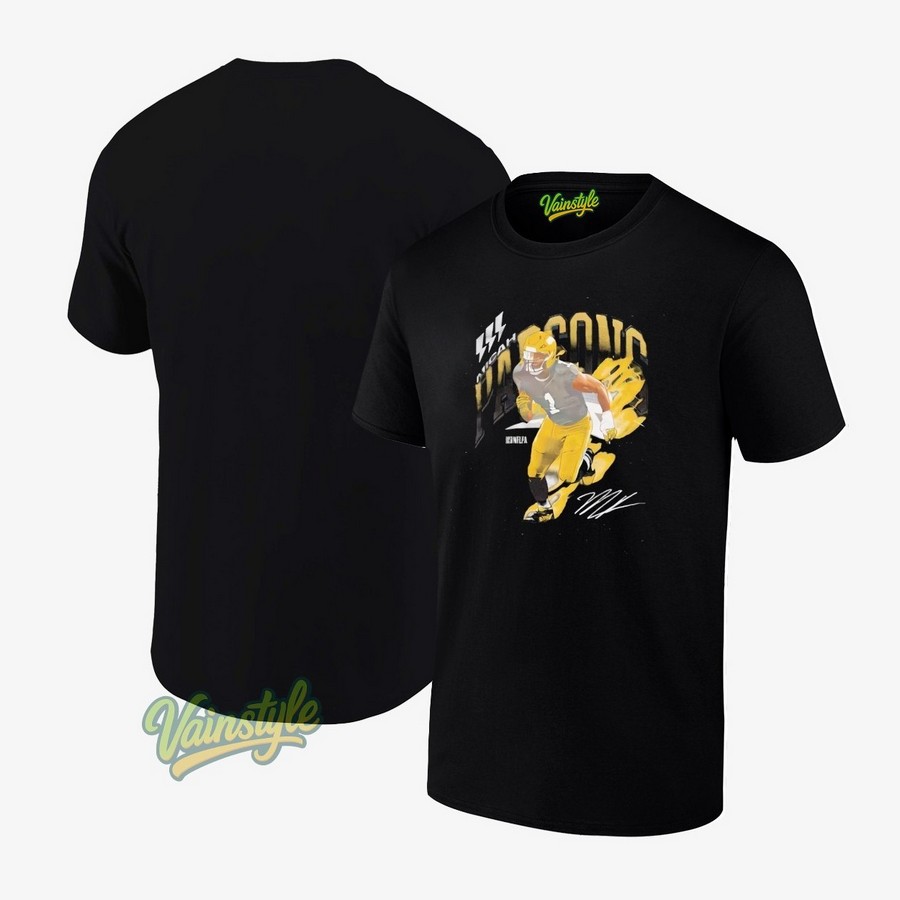 Micah Parsons Green Bay Packers Signature Player Logo T-Shirt