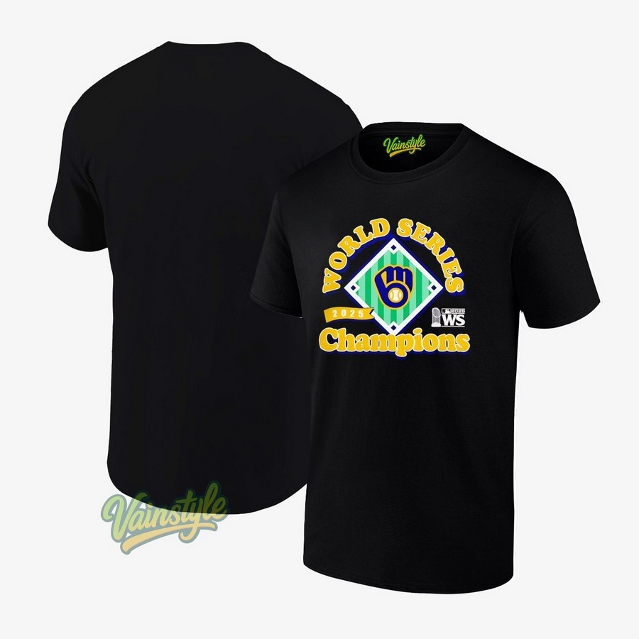 Milwaukee Brewers World Series Champions 2025 T-Shirt Milwaukee Brewers World Series Champions 2025 T-Shirt