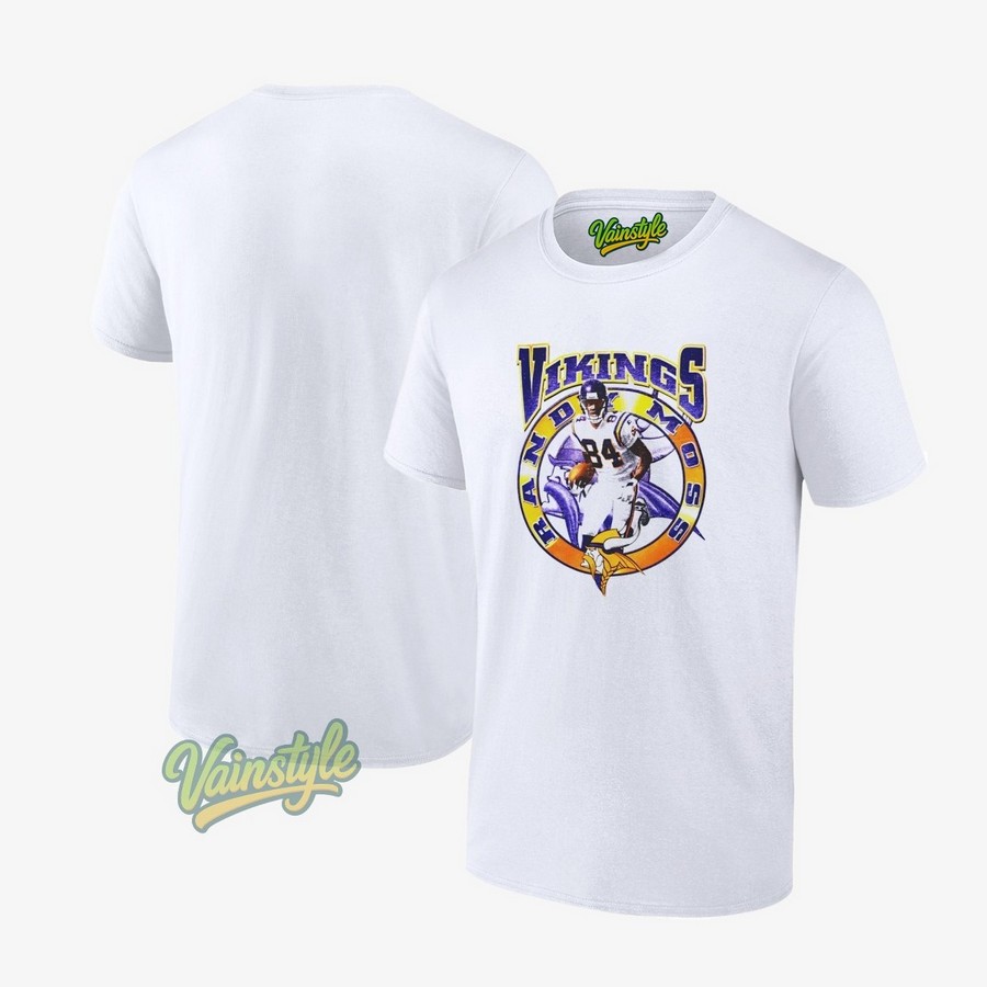 Minnesota Vikings Randy Moss 84 Logo T-Shirt
