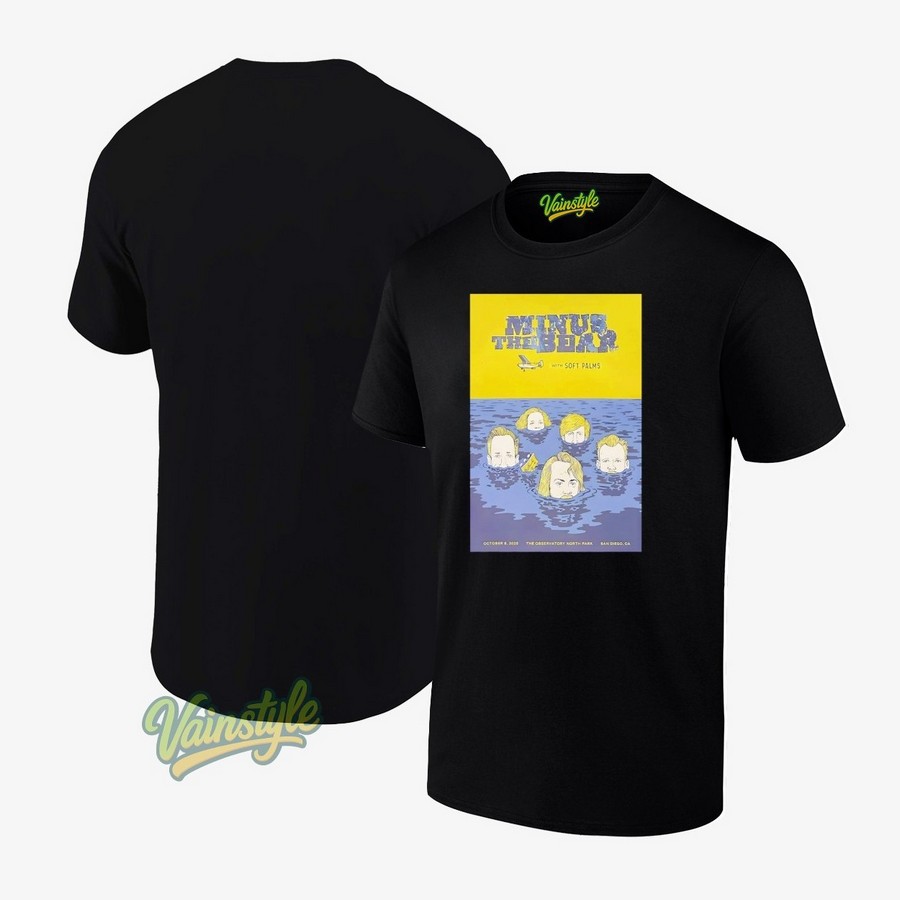 Minus The Bear The Observatory North Park San Diego Ca Poster T-Shirt Minus The Bear The Observatory North Park San Diego Ca Poster T-Shirt