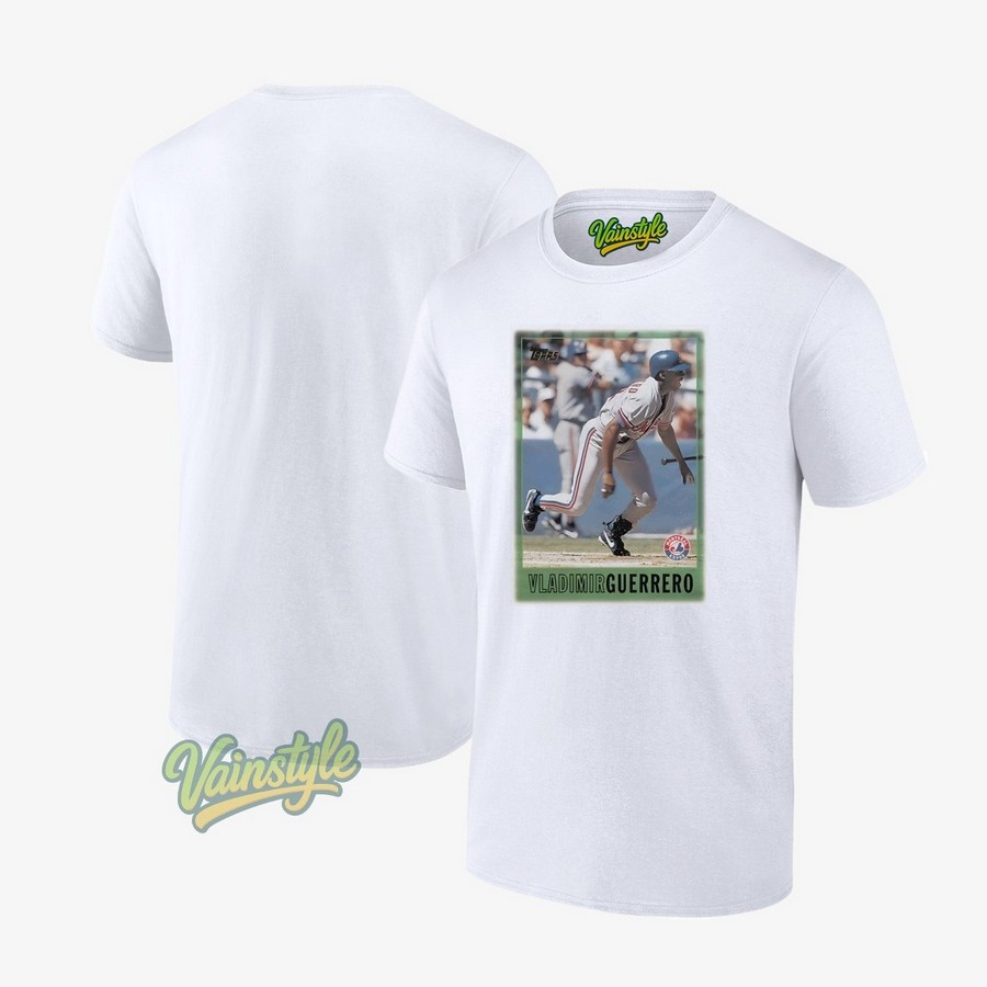 Montreal Expos Vladimir Guerrero Baseball Card Player Mlb T-Shirt Montreal Expos Vladimir Guerrero Baseball Card Player Mlb T-Shirt