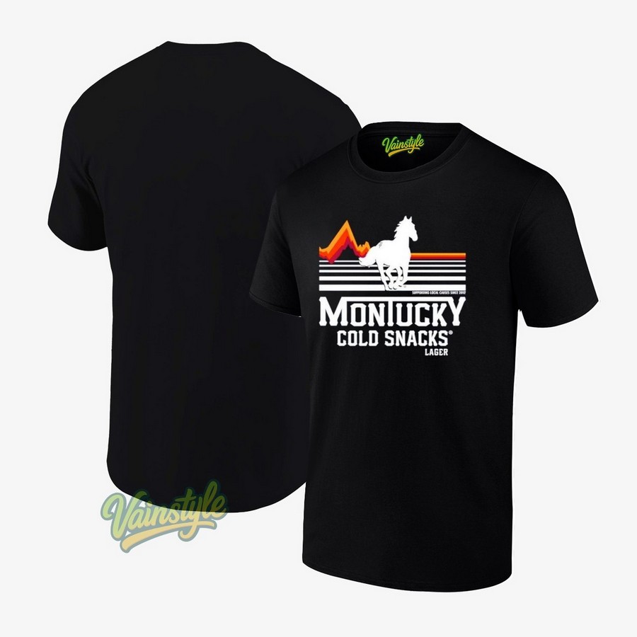 Montucky Cold Snacks Lager Horse T-Shirt