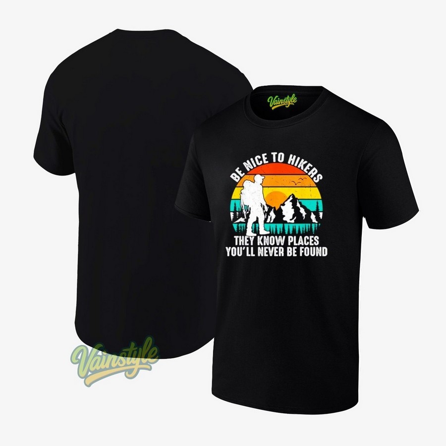 Mountain Hiking Hiker Outdoor Nature Explorer Adventure T-Shirt