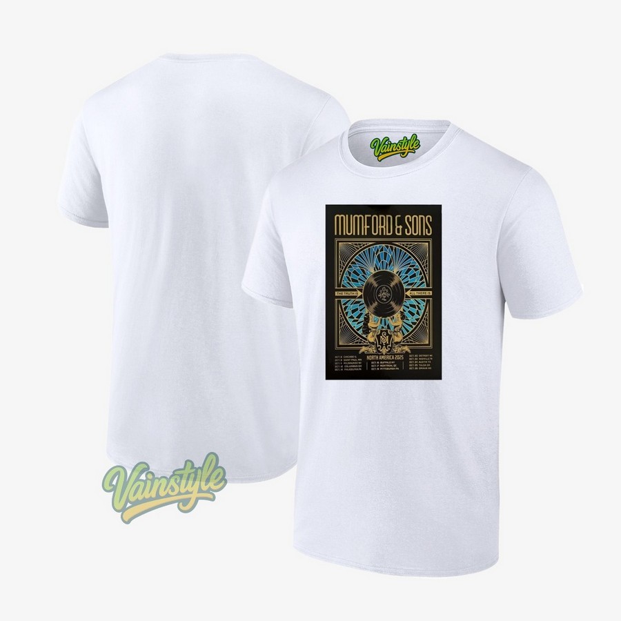 Mumford And Sons Oct 9 2025 Grand Casino Arena Saint Paul Mn Poster T-Shirt Mumford And Sons Oct 9 2025 Grand Casino Arena Saint Paul Mn Poster T-Shirt