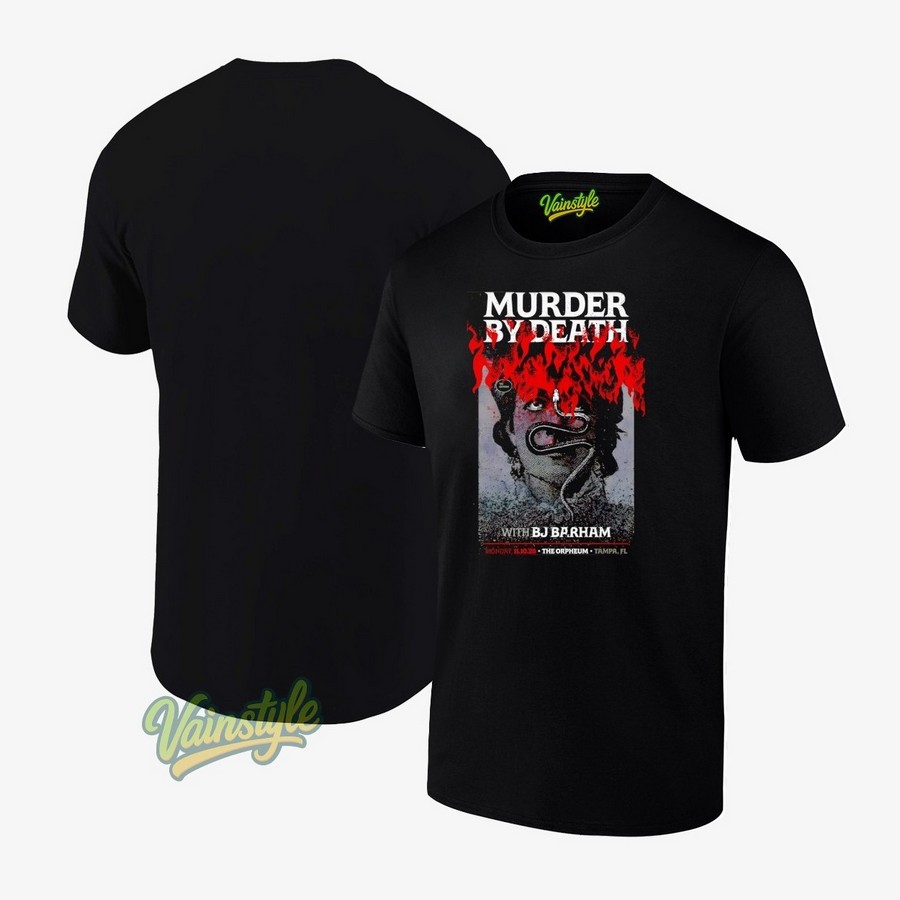 Murder By Death The Orpheum Tampa Fl 11 10 2025 Poster T-Shirt Murder By Death The Orpheum Tampa Fl 11 10 2025 Poster T-Shirt