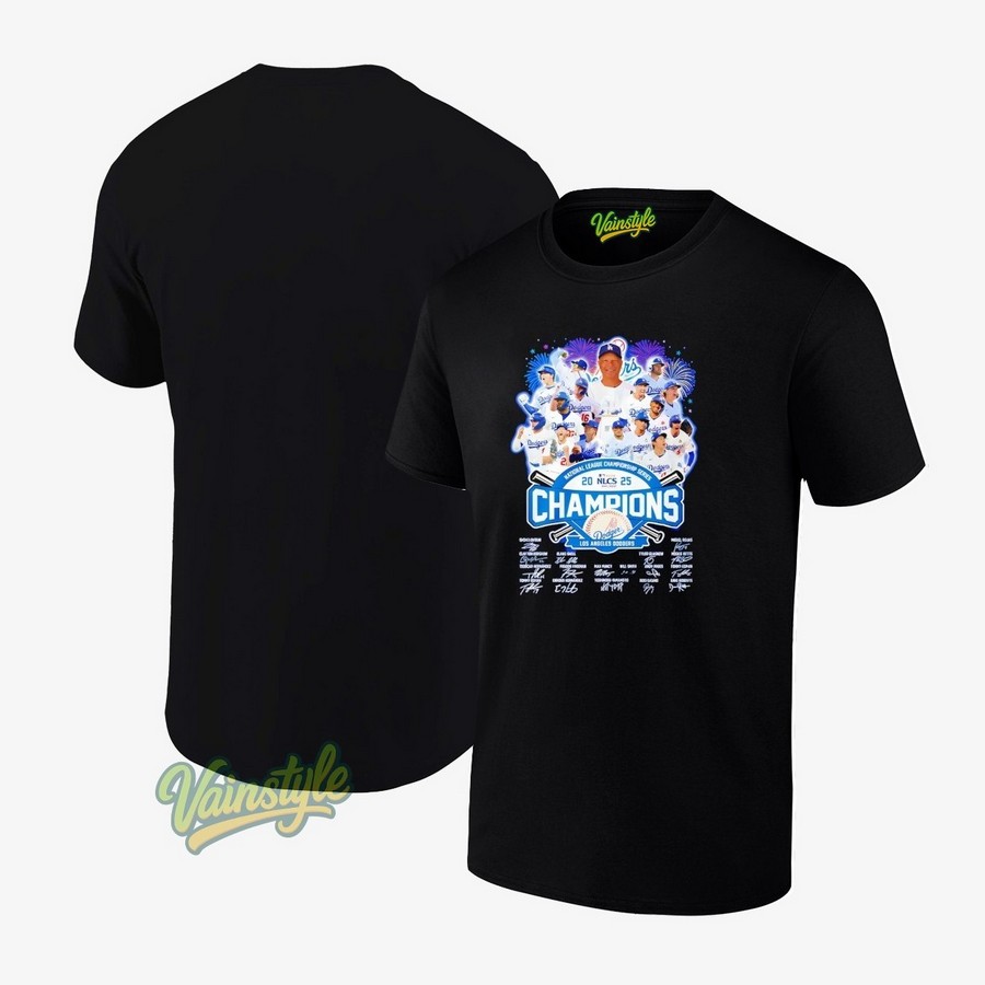 National League Championship Series 2025 Nlcs Champions Los Angeles Dodgers T-Shirt