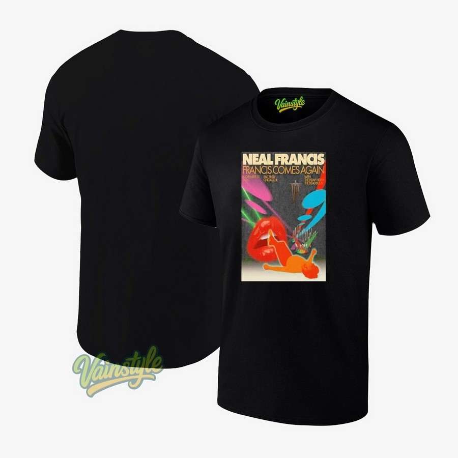Neal Francis Tour Chicago Il 11 29 2025 Poster T-Shirt