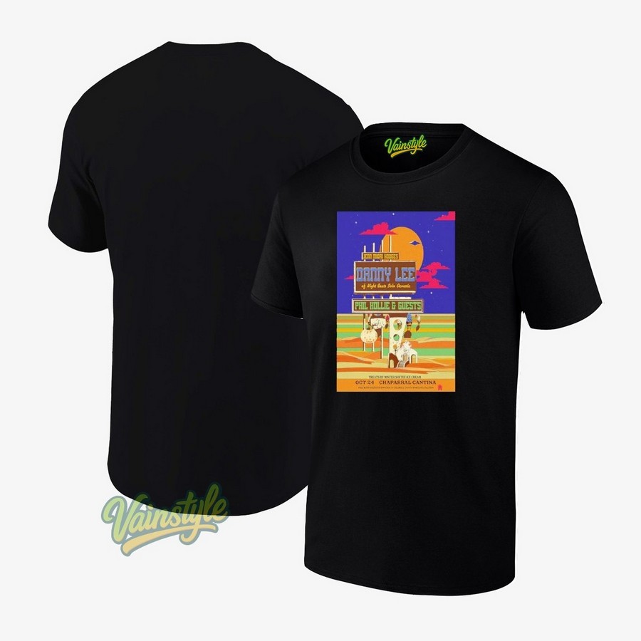 Night Beats Jenn Miori Hodges And Phil Hollie Chaparral Cantina 2025 Poster T-Shirt