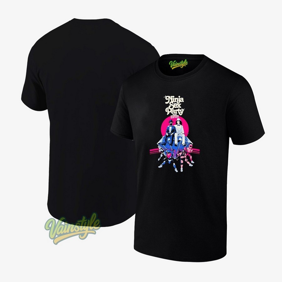 Ninja Sex Party X Elegance Tour 2025 T-Shirt Ninja Sex Party X Elegance Tour 2025 T-Shirt