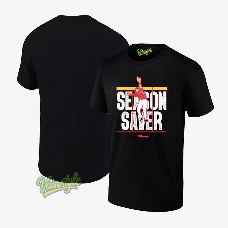 Noelvi Marte Season Saver Cincinnati Reds Baseball T-Shirt Noelvi Marte Season Saver Cincinnati Reds Baseball T-Shirt