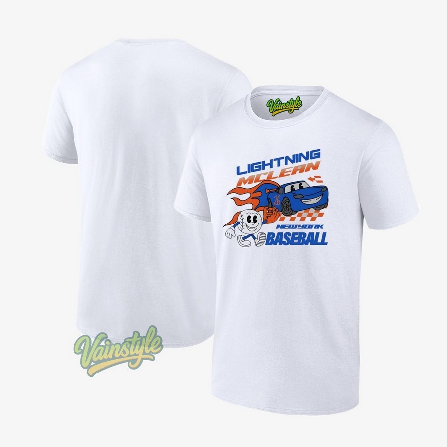 Nolan Mclean Toddler New York Baseball T-Shirt Nolan Mclean Toddler New York Baseball T-Shirt