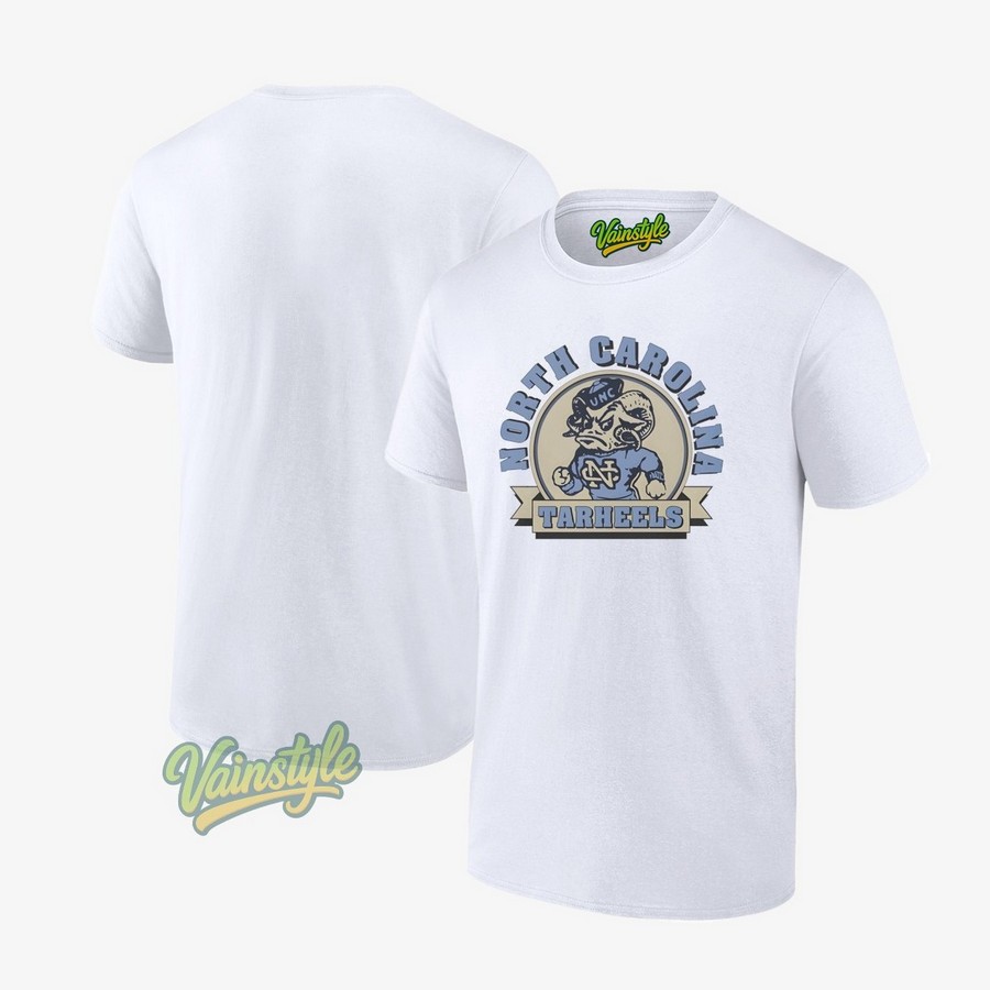 North Carolina Tar Heels Football Mascot Logo T-Shirt North Carolina Tar Heels Football Mascot Logo T-Shirt