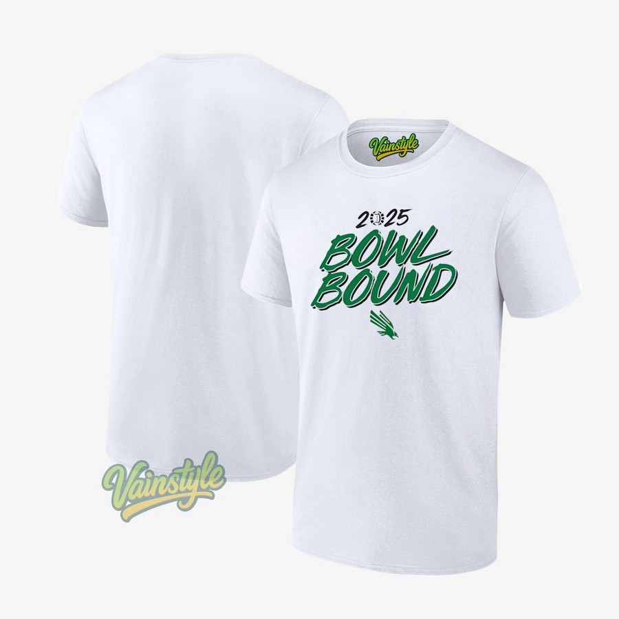 North Texas Mean Green Bowl Bound 2025 T-Shirt