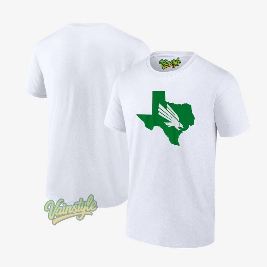 North Texas Mean Green Texas Diving Eagle T-Shirt