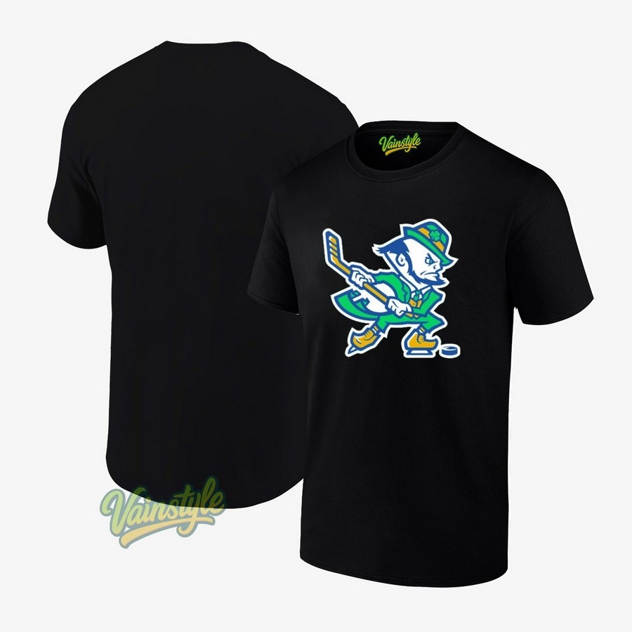 Notre Dame Hockey Leprechaun Irish T-Shirt