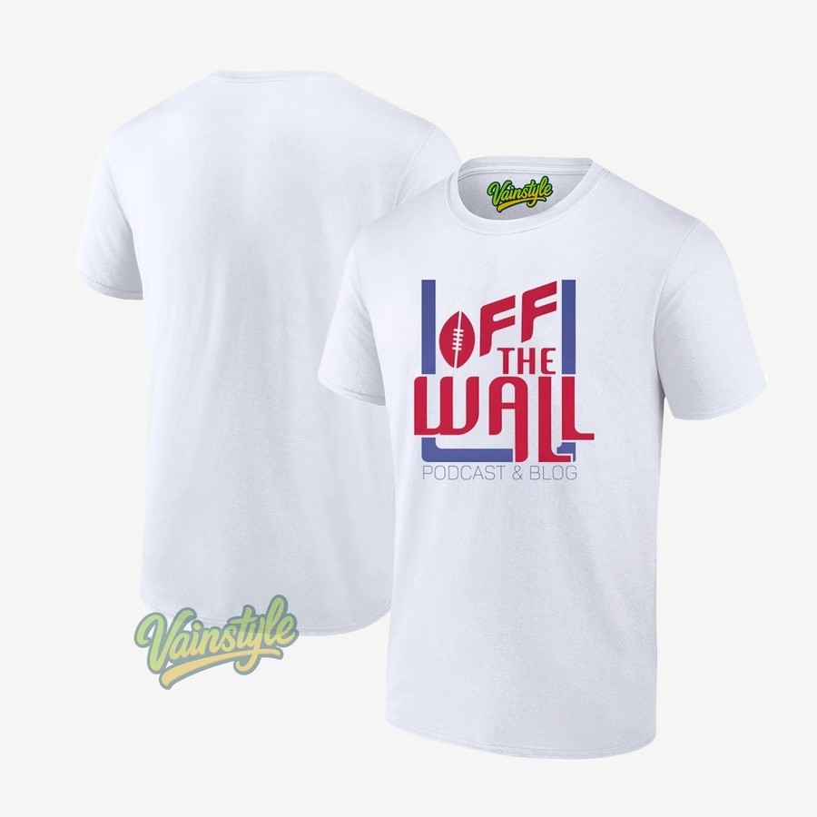 Off The Wall Podcast And Blog Football T-Shirt Off The Wall Podcast And Blog Football T-Shirt