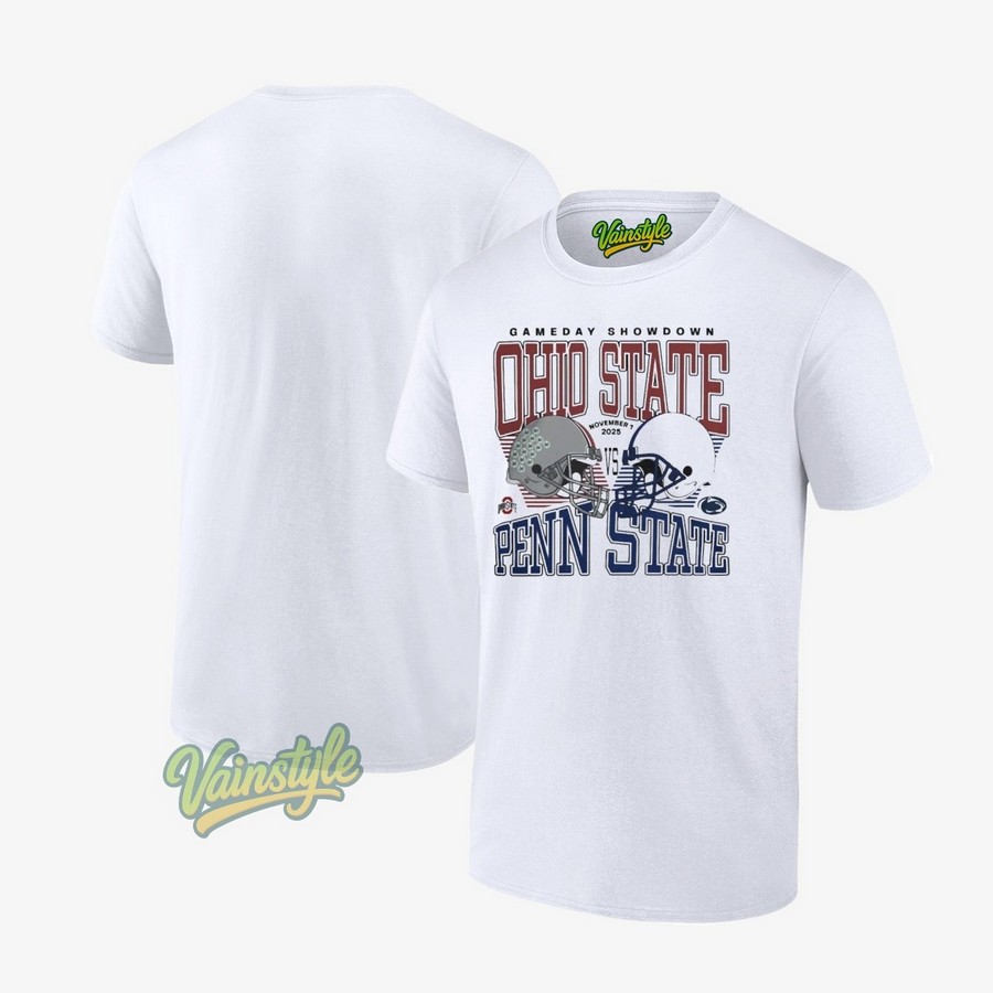 Ohio State Buckeyes Vs Penn State Nittany Lions 2025 Gameday Showdown Matchup T-Shirt