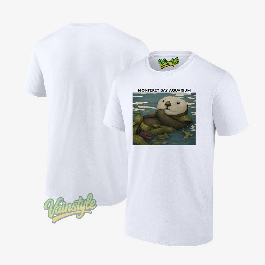 Otter Monterey Bay Aquarium T-Shirt Otter Monterey Bay Aquarium T-Shirt