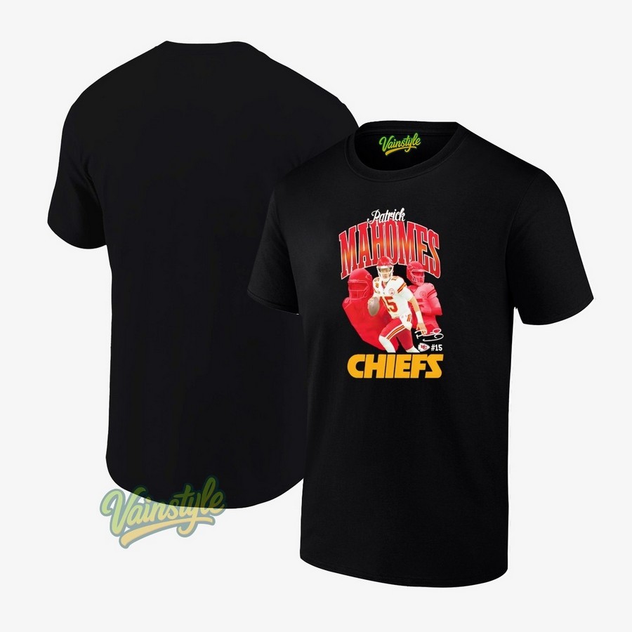 Patrick Mahomes Kansas City Chiefs Signatural T-Shirt