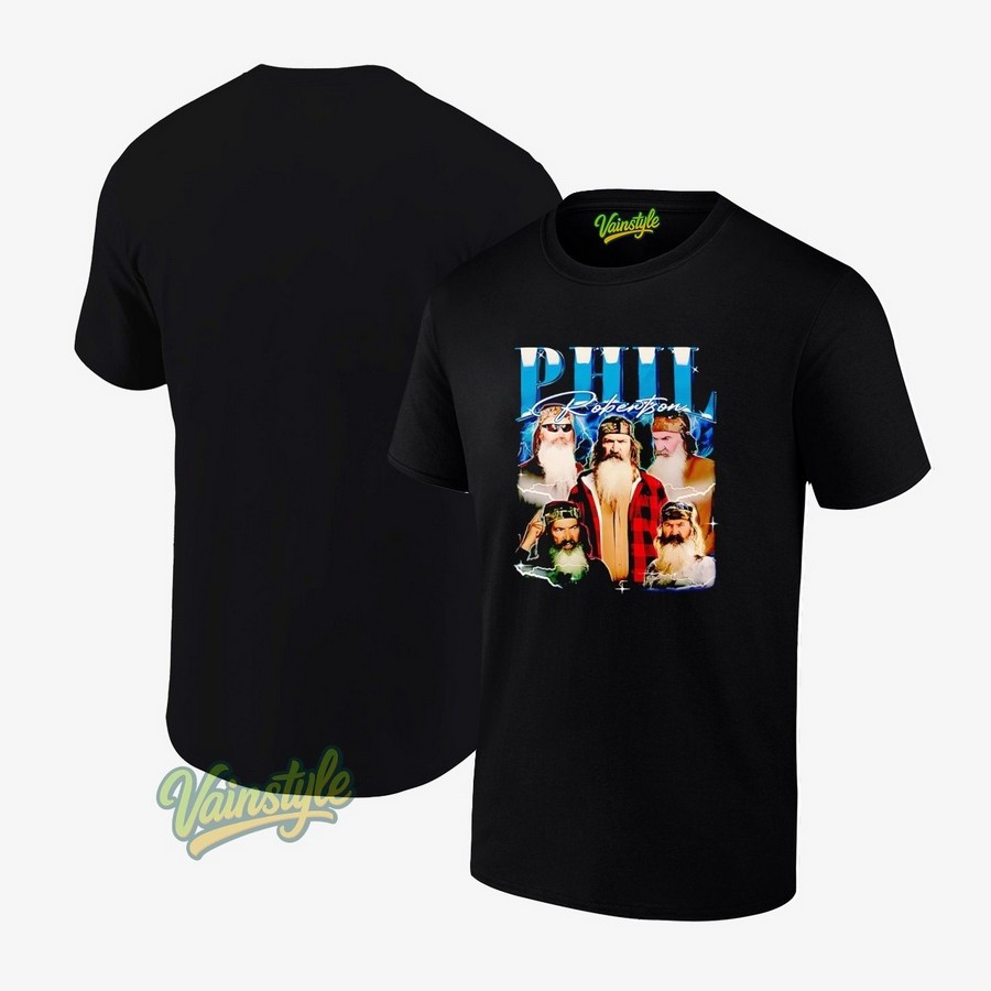 Phil Robertson Hunter Lightning T-Shirt Phil Robertson Hunter Lightning T-Shirt
