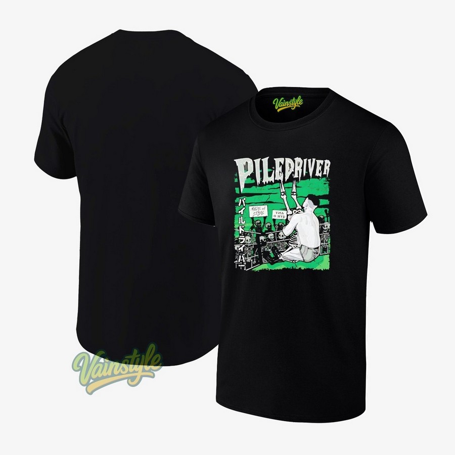 Piledriver Skeletons Comic T-Shirt