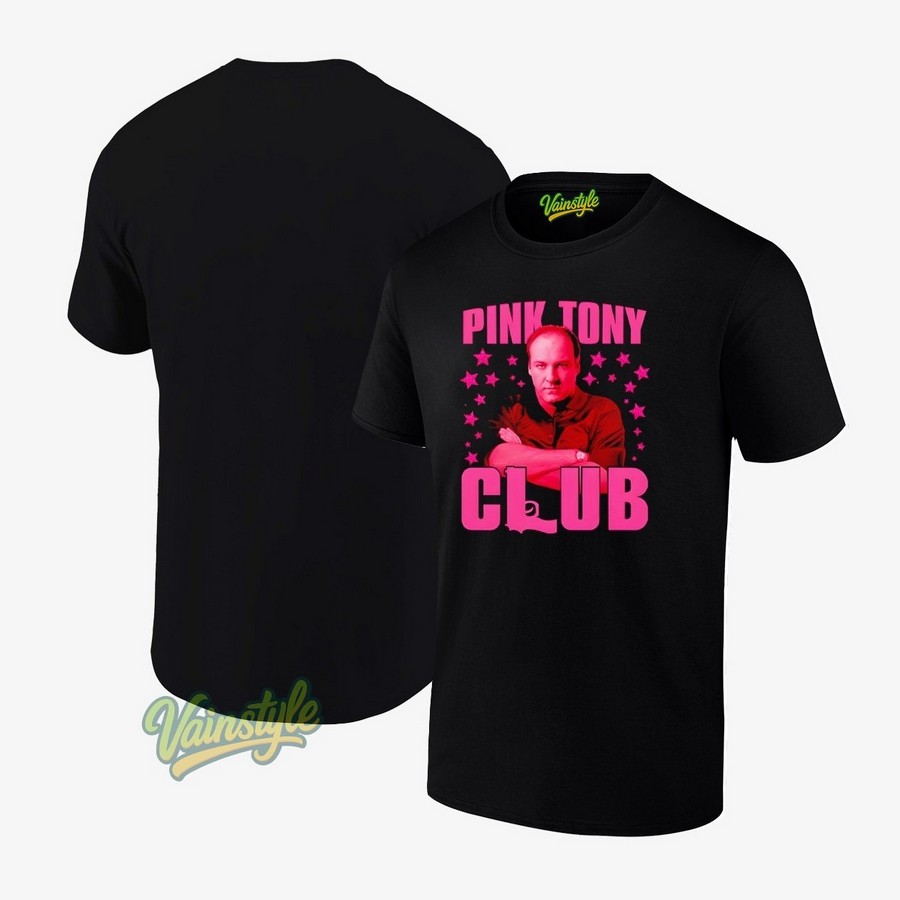 Pink Tony Club Tony Soprano T-Shirt Pink Tony Club Tony Soprano T-Shirt