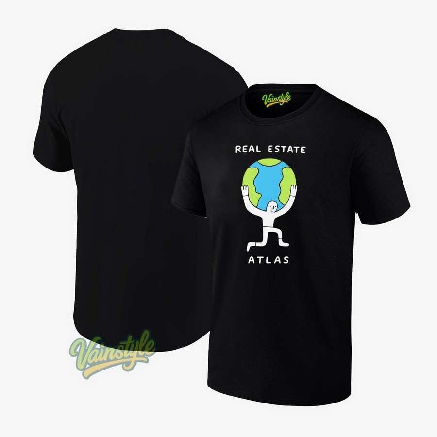 Planet Earth Real Estate Atlas T-Shirt Planet Earth Real Estate Atlas T-Shirt