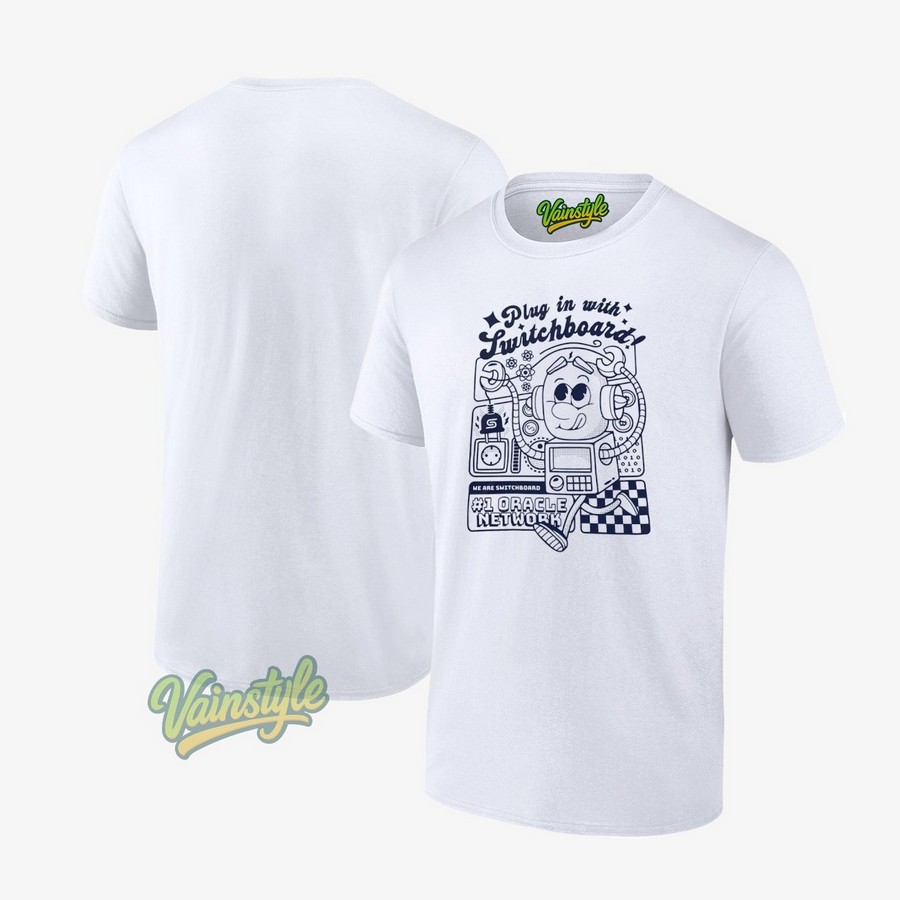 Plug In With Switchboard We Are Switchboard Oracle Network T-Shirt Plug In With Switchboard We Are Switchboard Oracle Network T-Shirt
