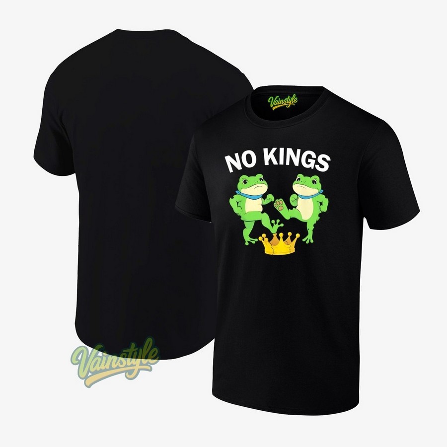 Portland Frog No Kings T-Shirt