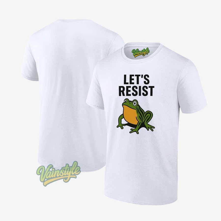 Portland Frog Protest Lets Resist T-Shirt