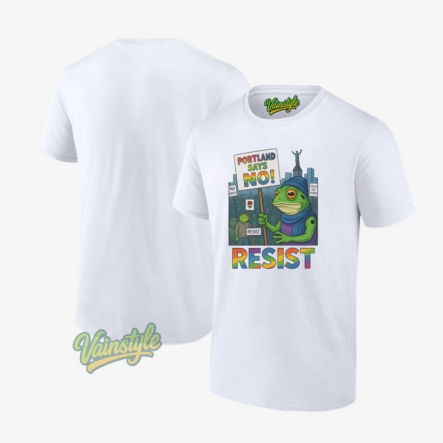 Portland Says No Resist Anti Ice T-Shirt
