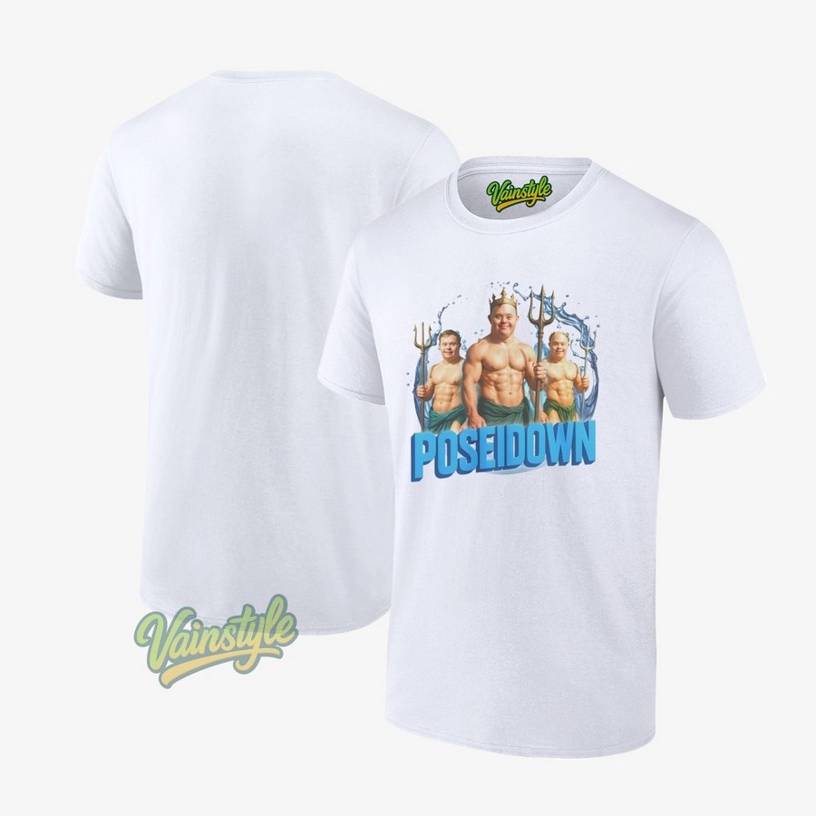 Poseidon Poseidon Down T-Shirt Poseidon Poseidon Down T-Shirt