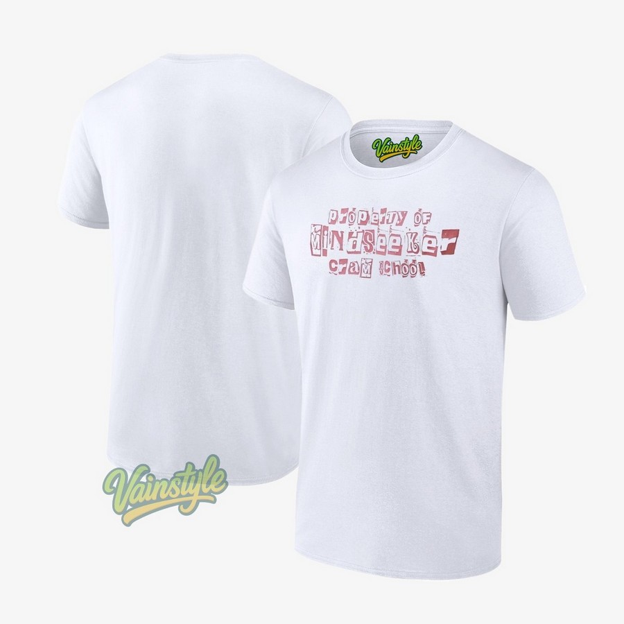 Property Of Mindseeker Cram School T-Shirt Property Of Mindseeker Cram School T-Shirt