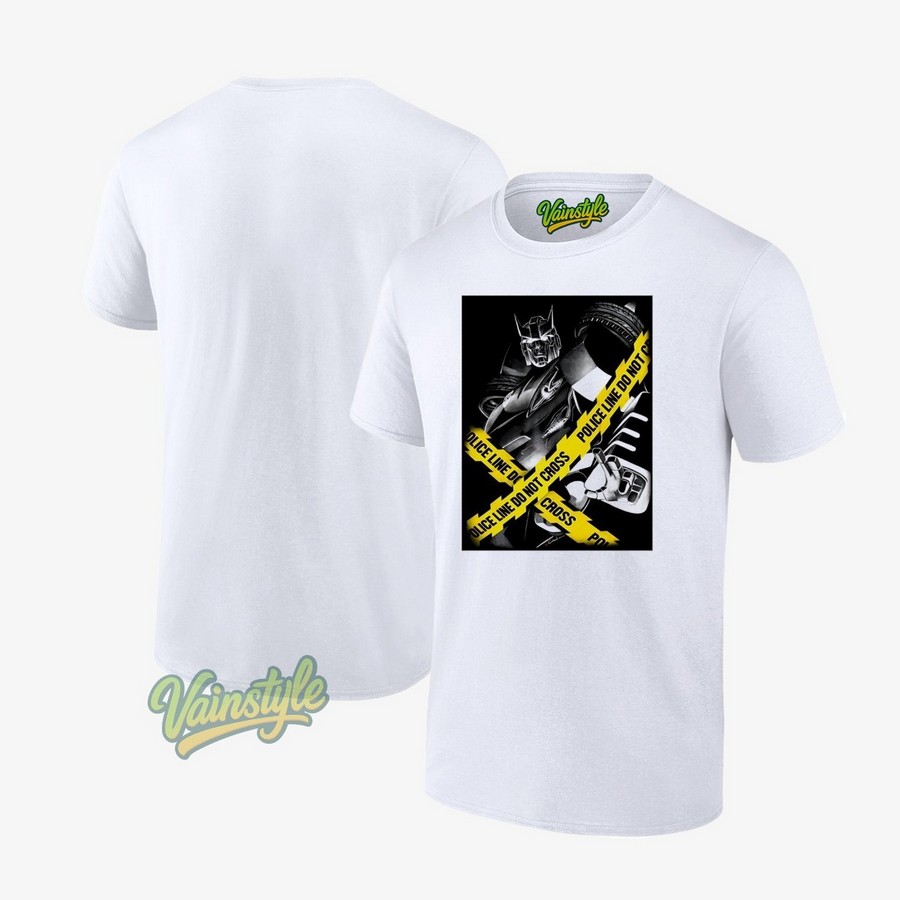 Prowl Transformers Police Line Do Cross Police Line Do Not Cross T-Shirt