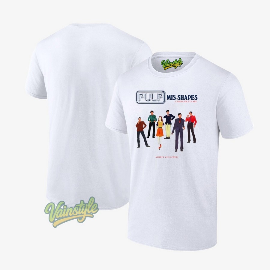 Pulp Mis-Shapes And Sorted For E’s And Wizz T-Shirt Pulp Mis-Shapes And Sorted For E’s And Wizz T-Shirt