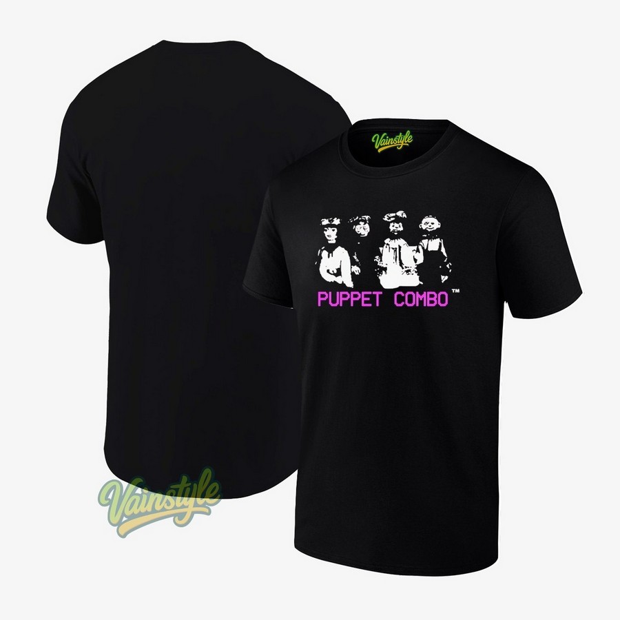 Puppet Combo Horror Characters T-Shirt Puppet Combo Horror Characters T-Shirt