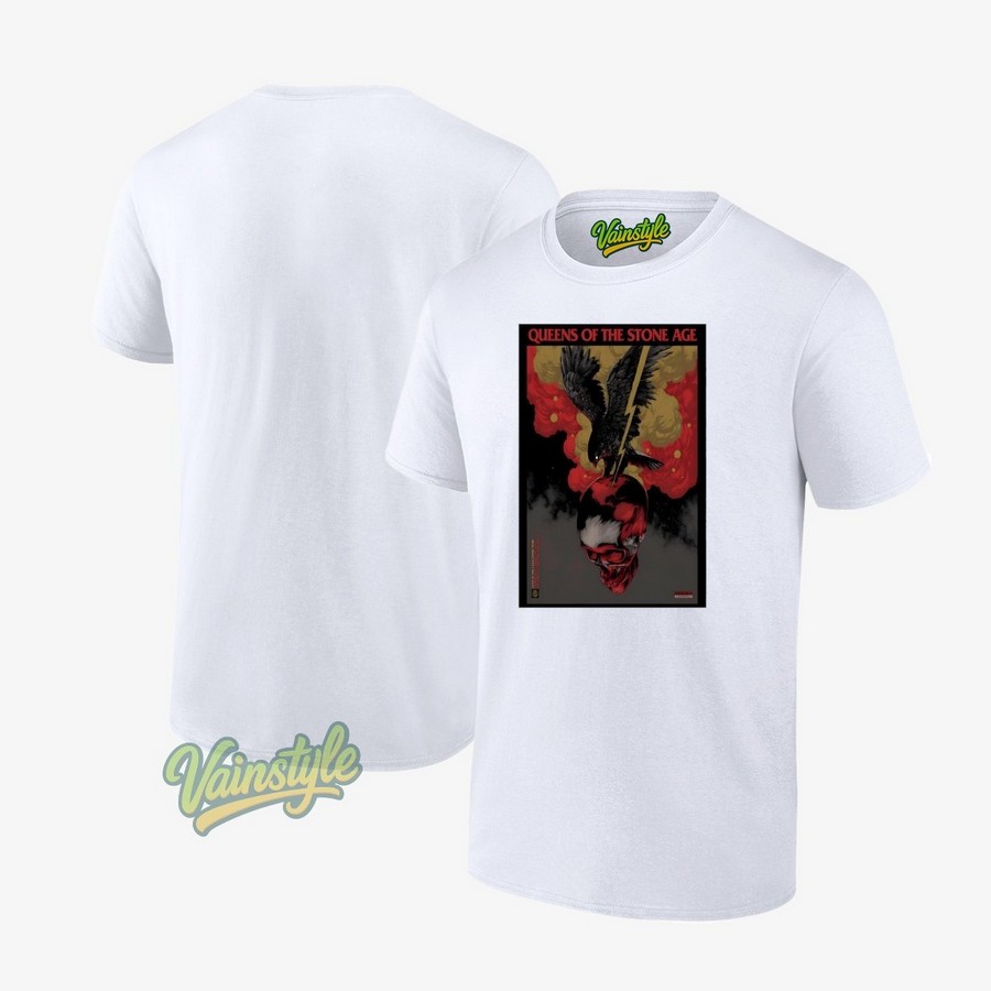 Queens Of The Stone Age Poster T-Shirt Queens Of The Stone Age Poster T-Shirt