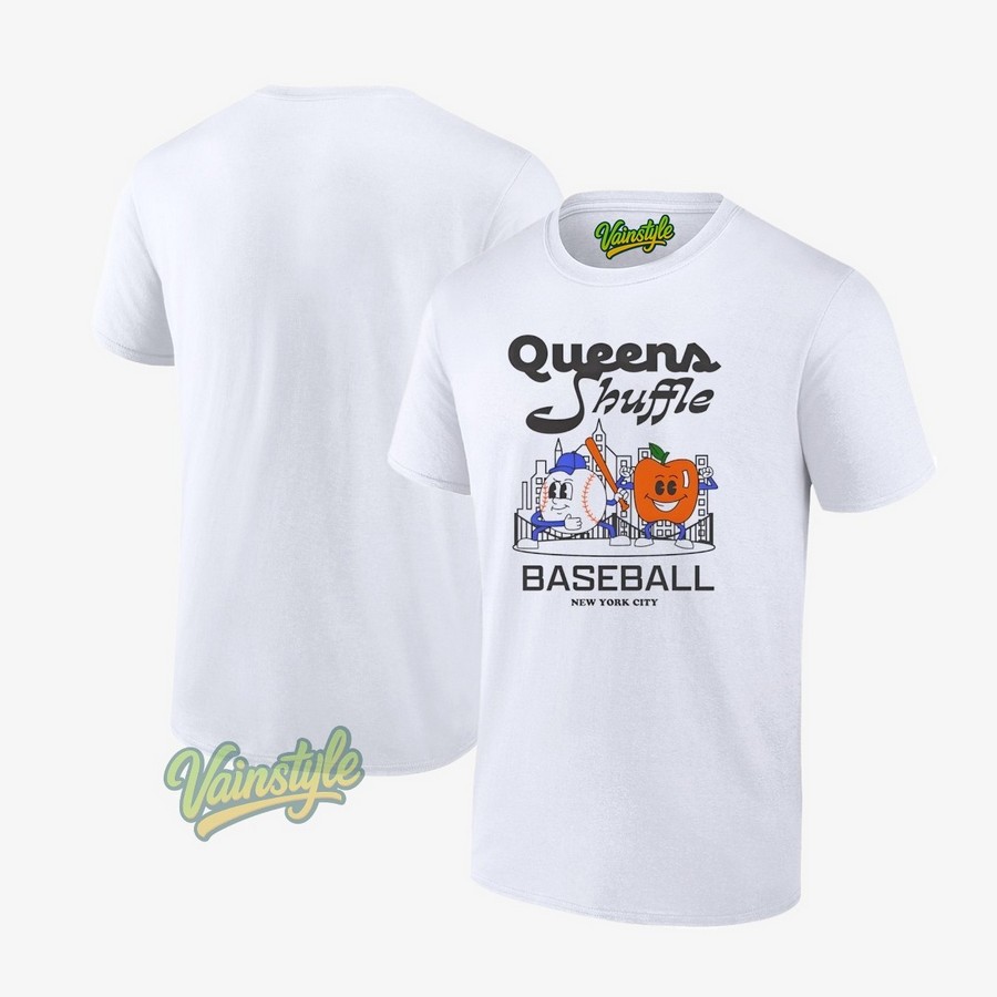 Queens Shuffle Toddler Baseball New York City T-Shirt Queens Shuffle Toddler Baseball New York City T-Shirt