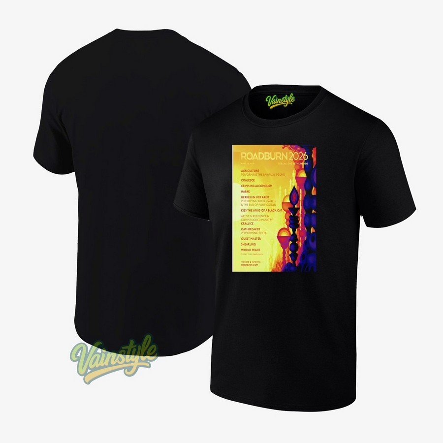 Roadburn Tilburg The Netherlands Apr 16-19 2026 Poster T-Shirt Roadburn Tilburg The Netherlands Apr 16-19 2026 Poster T-Shirt