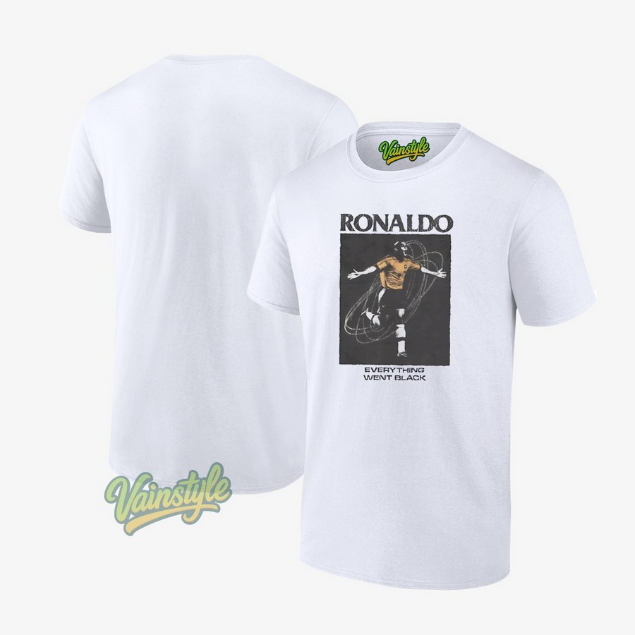 Ronaldo O Fenomeno La Liga Everything Went Black T-Shirt Ronaldo O Fenomeno La Liga Everything Went Black T-Shirt