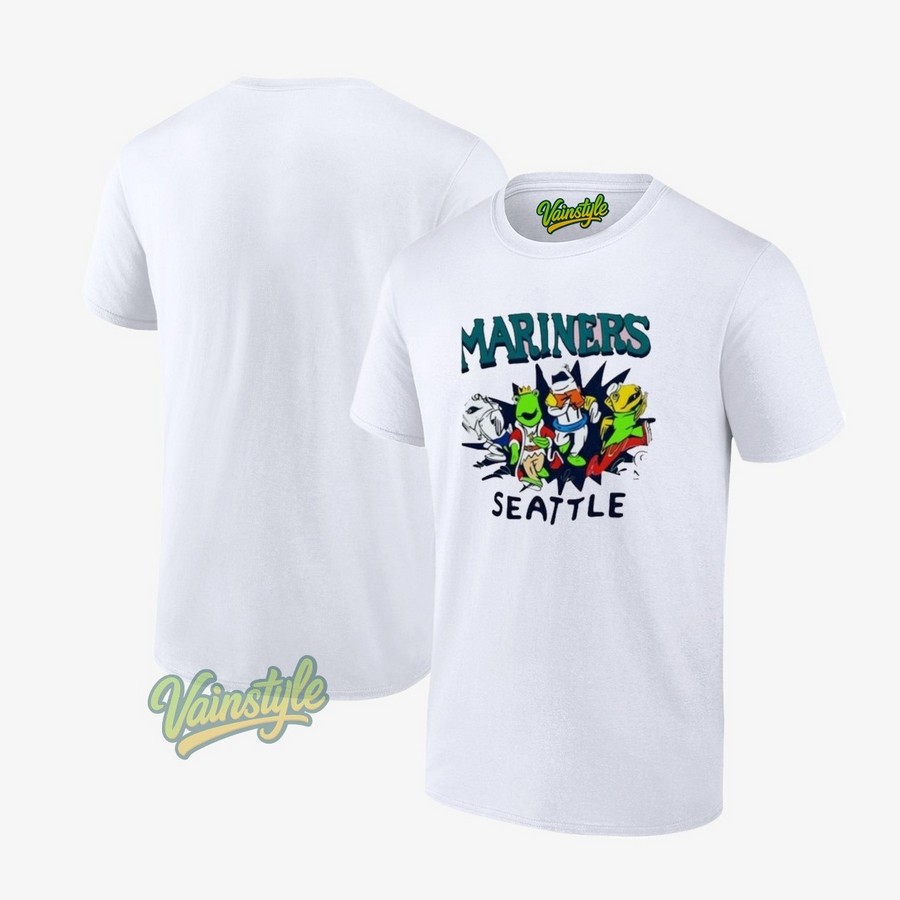 Salmon Run Mariners Seattle Mascots T-Shirt