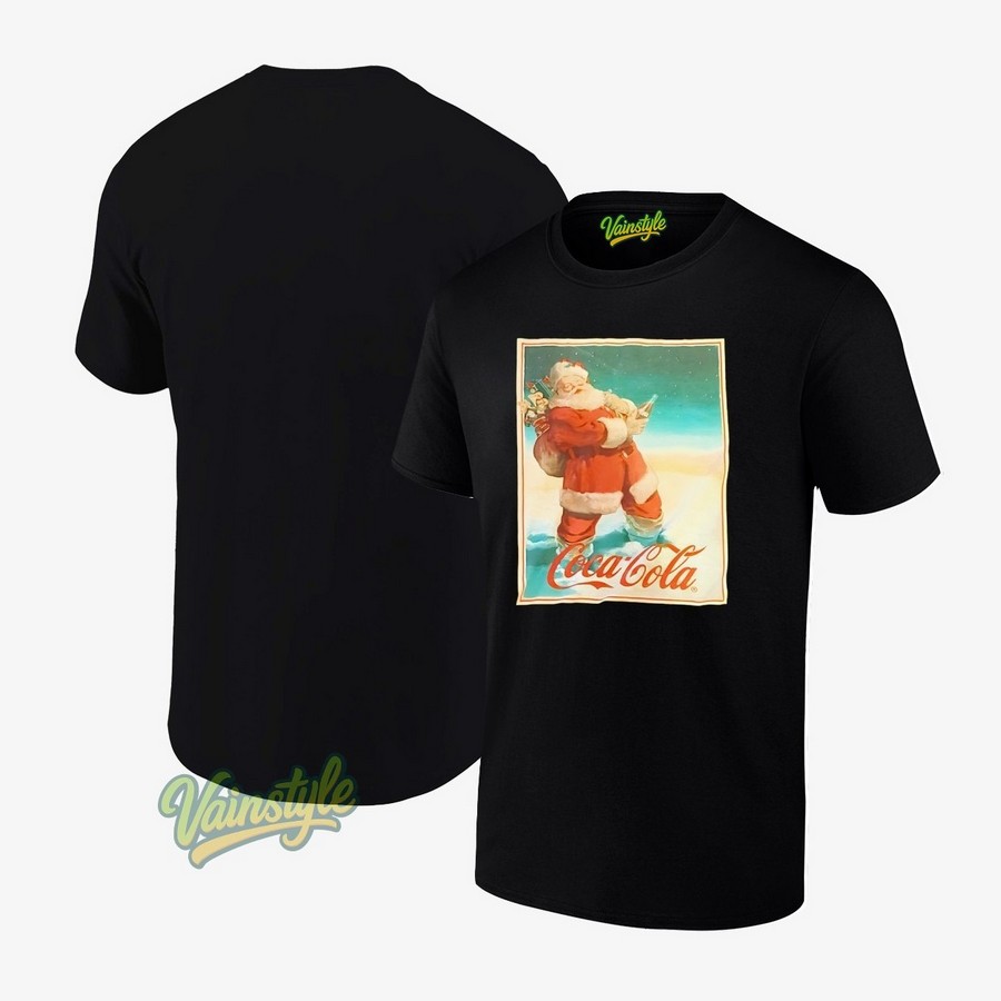 Santa Claus Coca-Cola Christmas T-Shirt