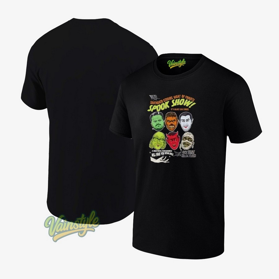 Santagato Studios Night Of Fights Spook Show T-Shirt Santagato Studios Night Of Fights Spook Show T-Shirt