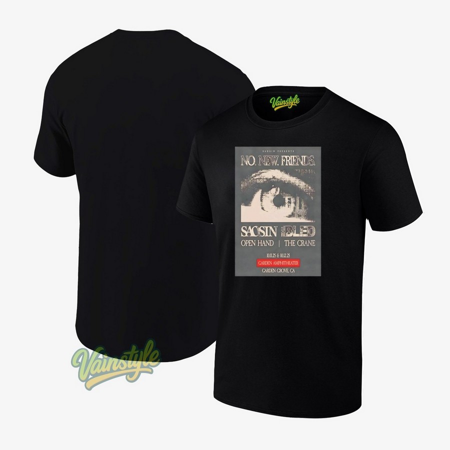 Saosin Festival Garden Amp Garden Grove Poster T-Shirt Saosin Festival Garden Amp Garden Grove Poster T-Shirt