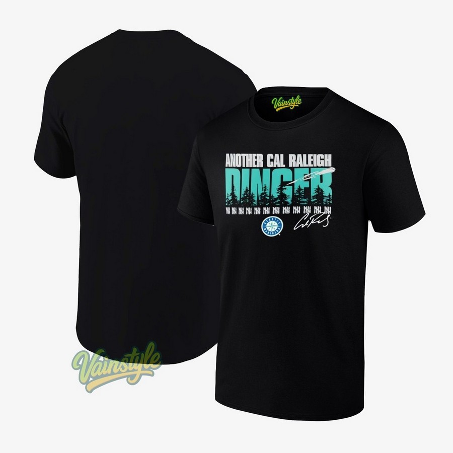 Seattle Mariners Another Cal Raleigh Mlb Baseball Signature T-Shirt Seattle Mariners Another Cal Raleigh Mlb Baseball Signature T-Shirt