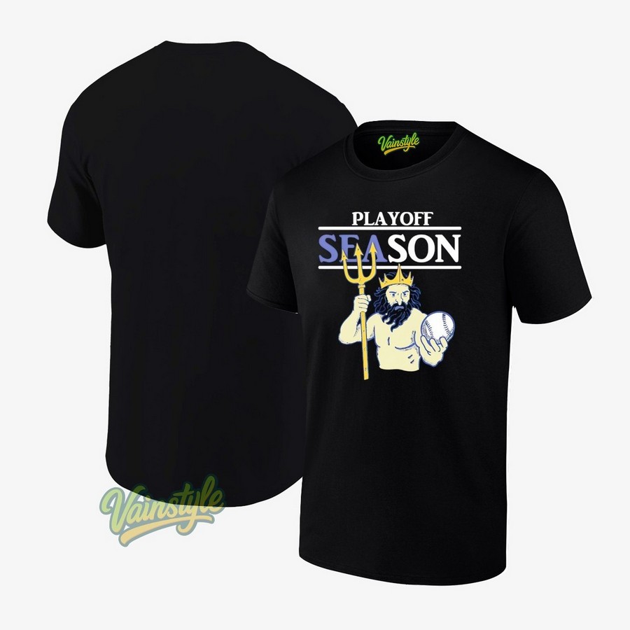Seattle Mariners Playoff Season Poseidon T-Shirt Seattle Mariners Playoff Season Poseidon T-Shirt