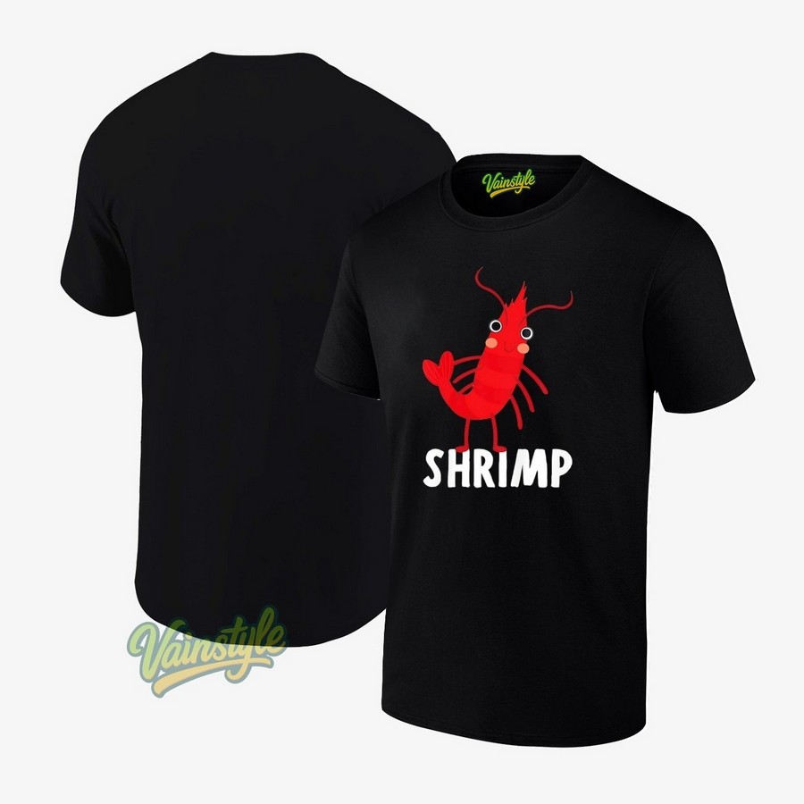 Shrimp Cartoon T-Shirt Shrimp Cartoon T-Shirt