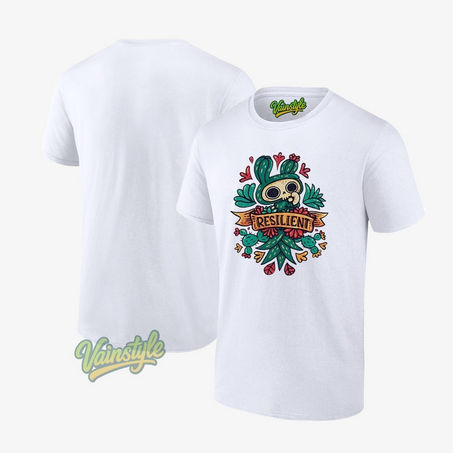 Skullents-Resilient Succulent Skull T-Shirt Skullents-Resilient Succulent Skull T-Shirt